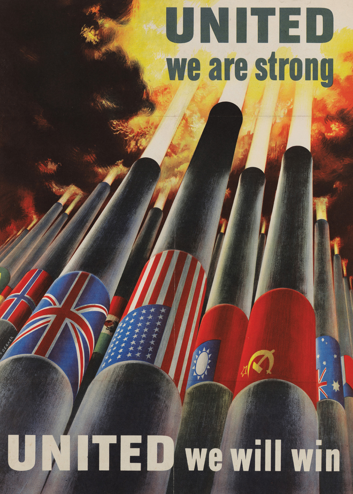 American war poster from 1943. Source: Unifying a Nation