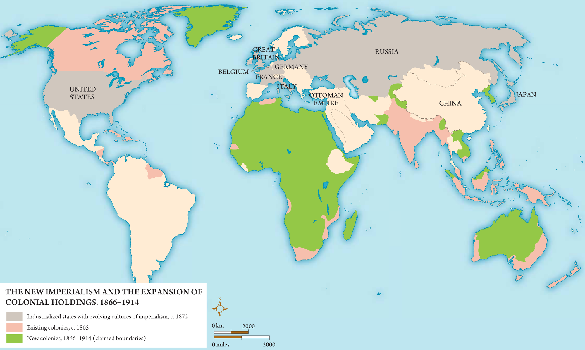 New Imperialism. Source: Empires and Colonies in the Modern World.